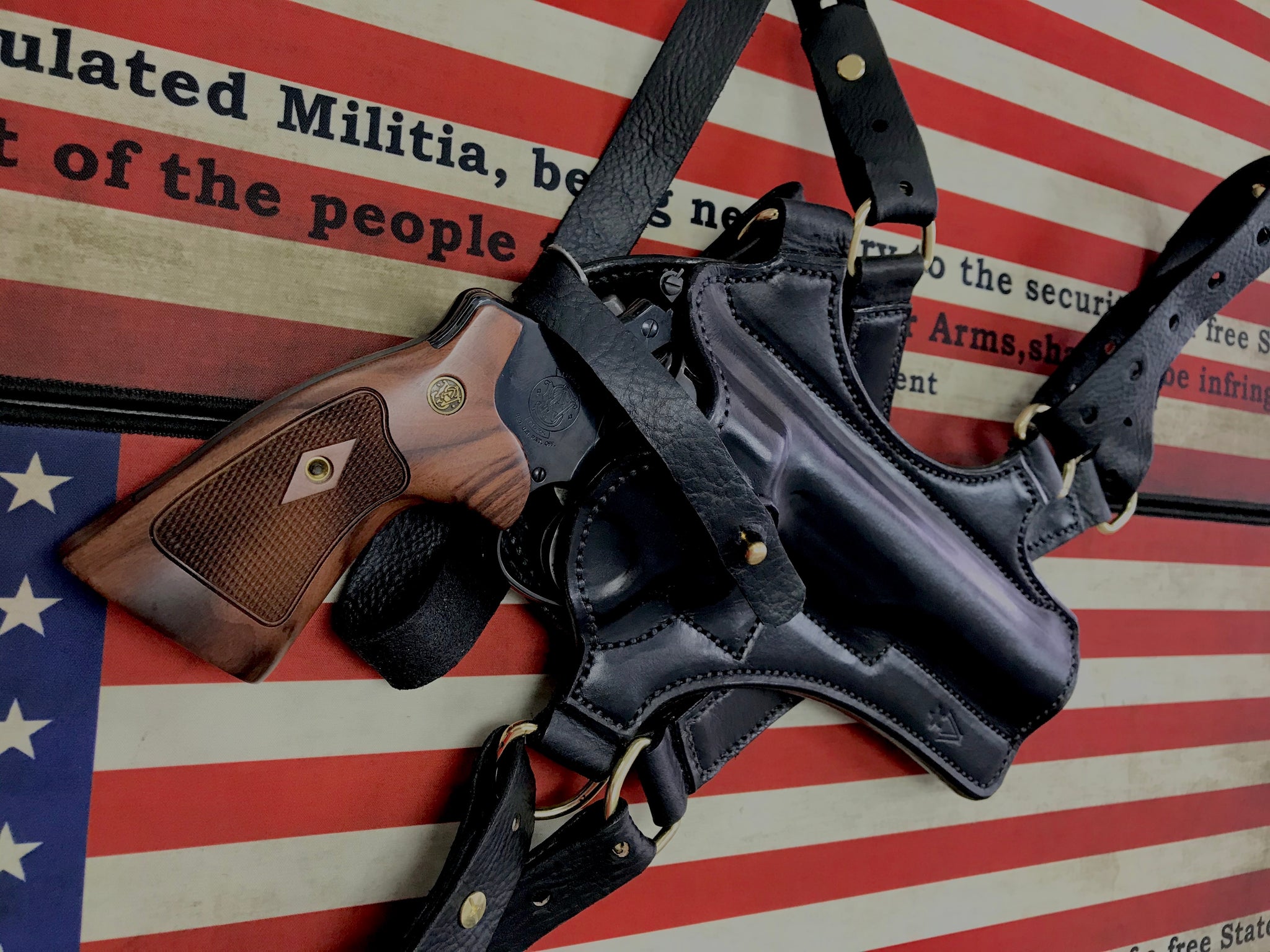 The Ranger Chest Rig Holster – Vandal Custom Leather